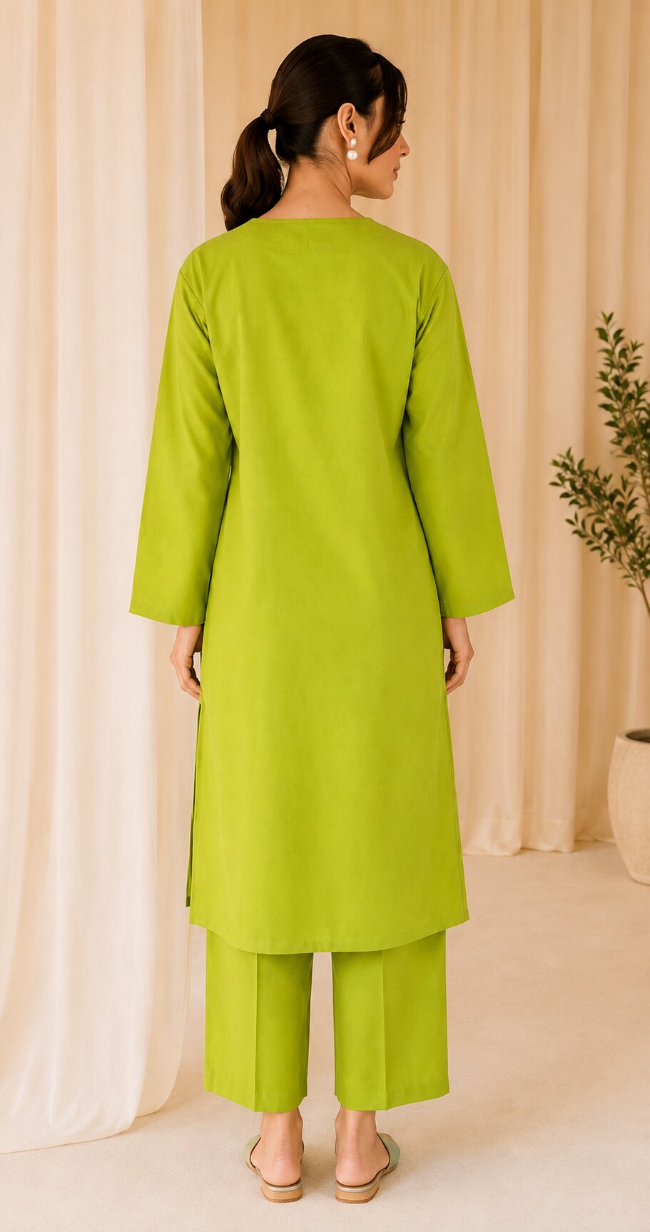 Lime Green Co-ord set