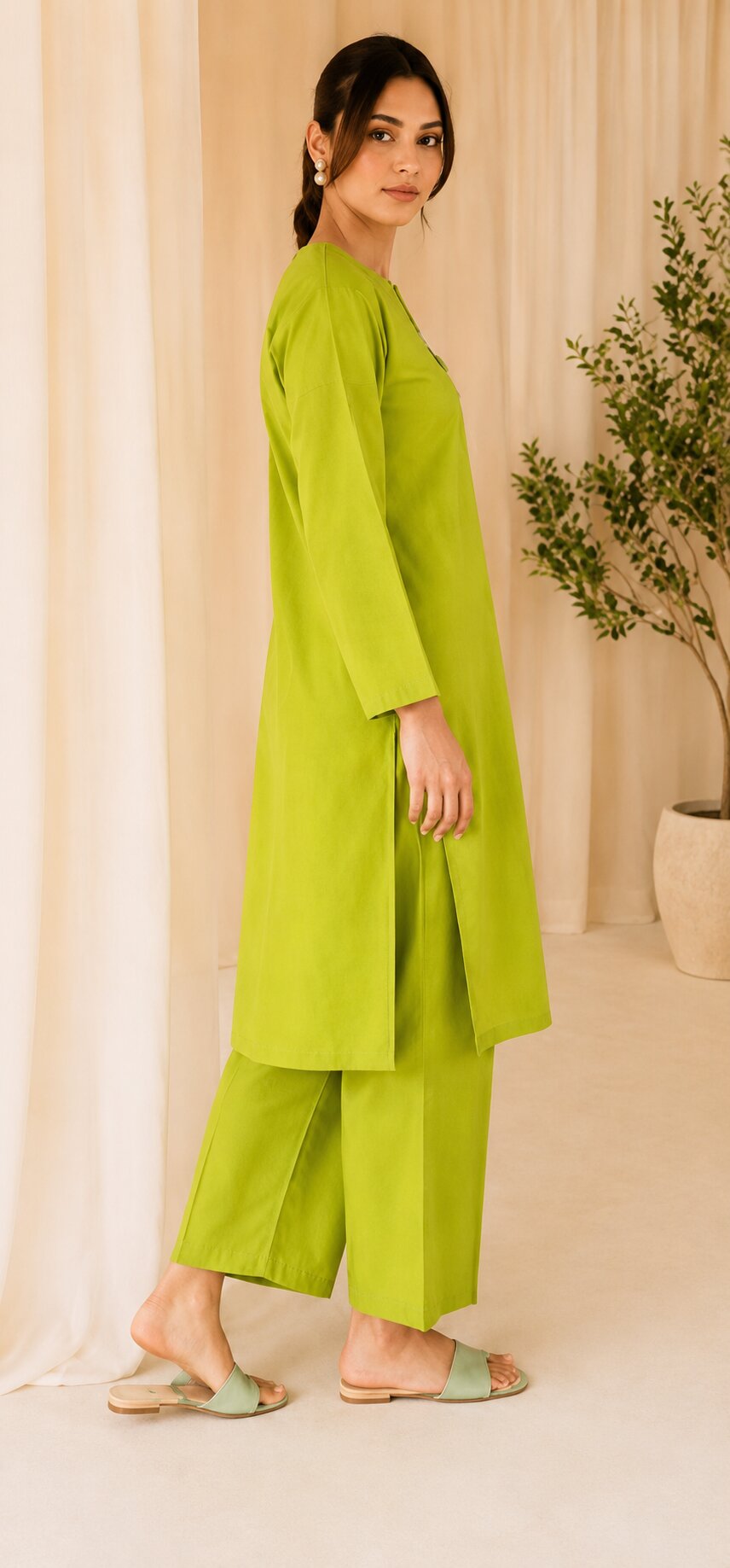 Lime Green Co-ord set