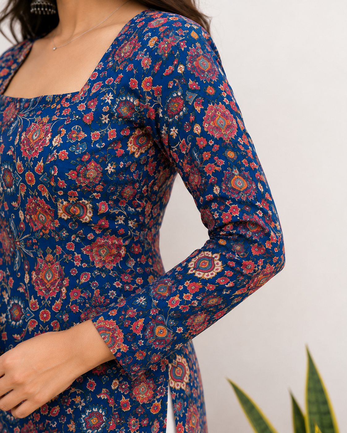 Amaya Blue Long Kurti