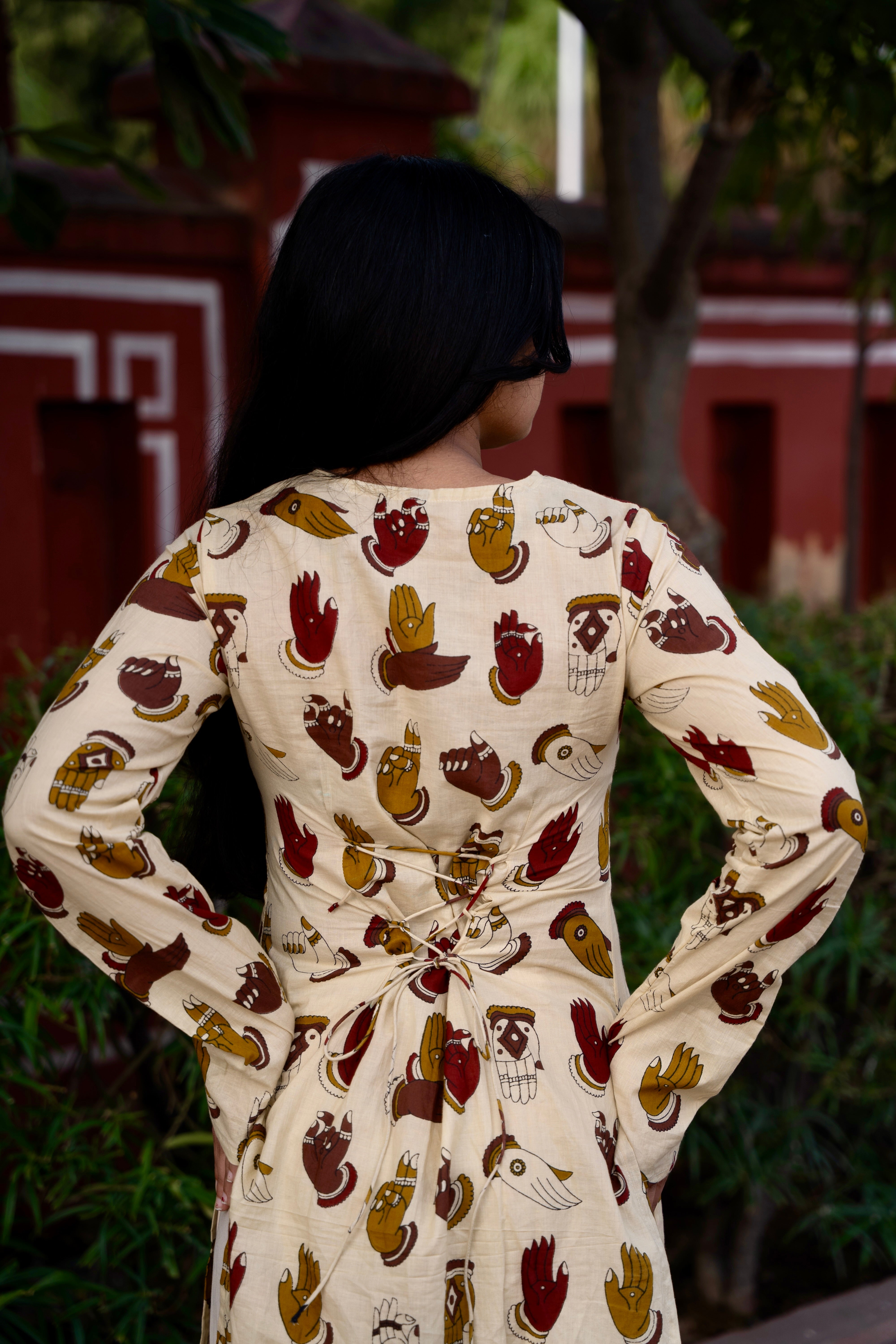 Nritya Hand Print Kurti