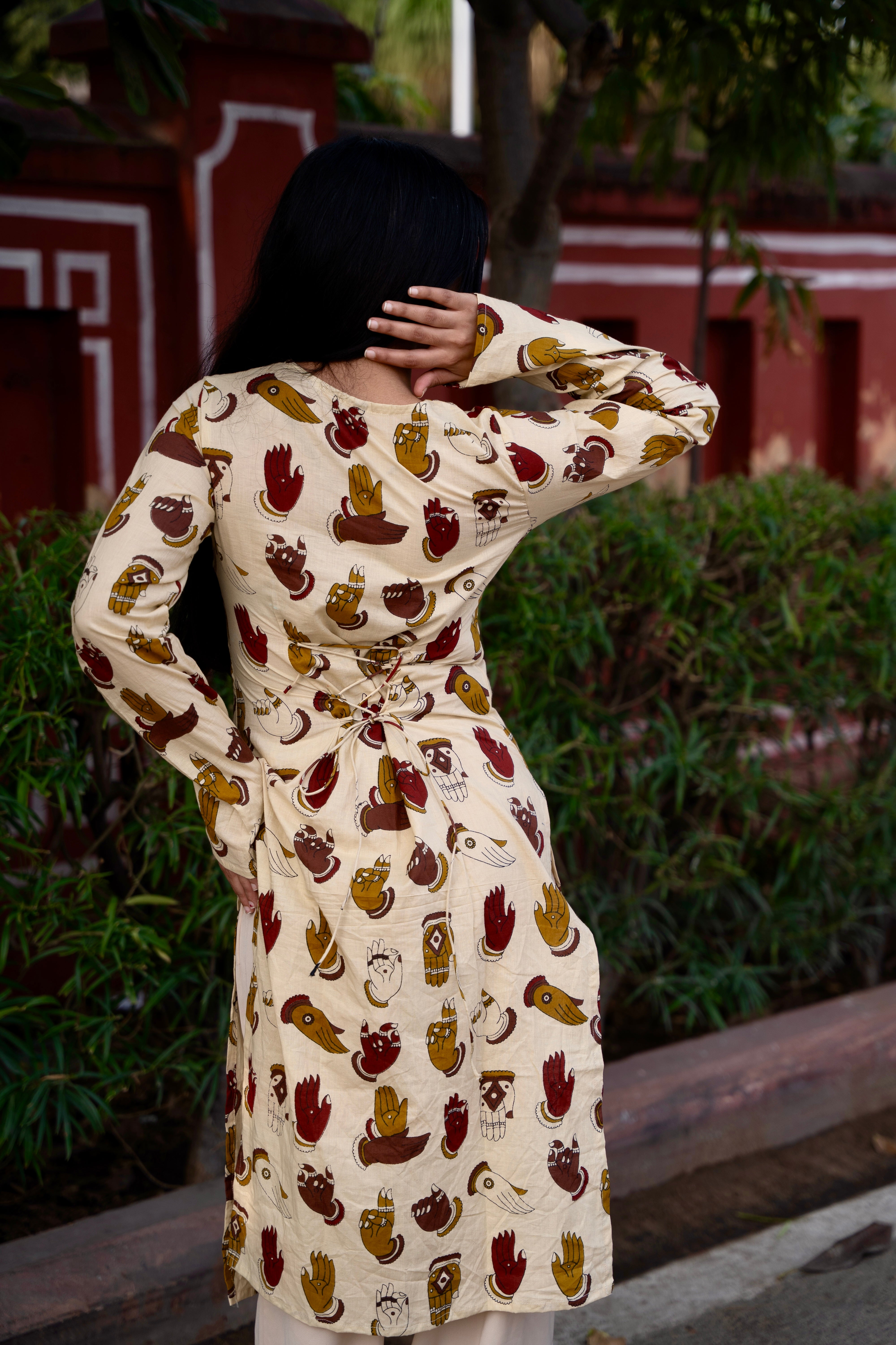 Nritya Hand Print Kurti