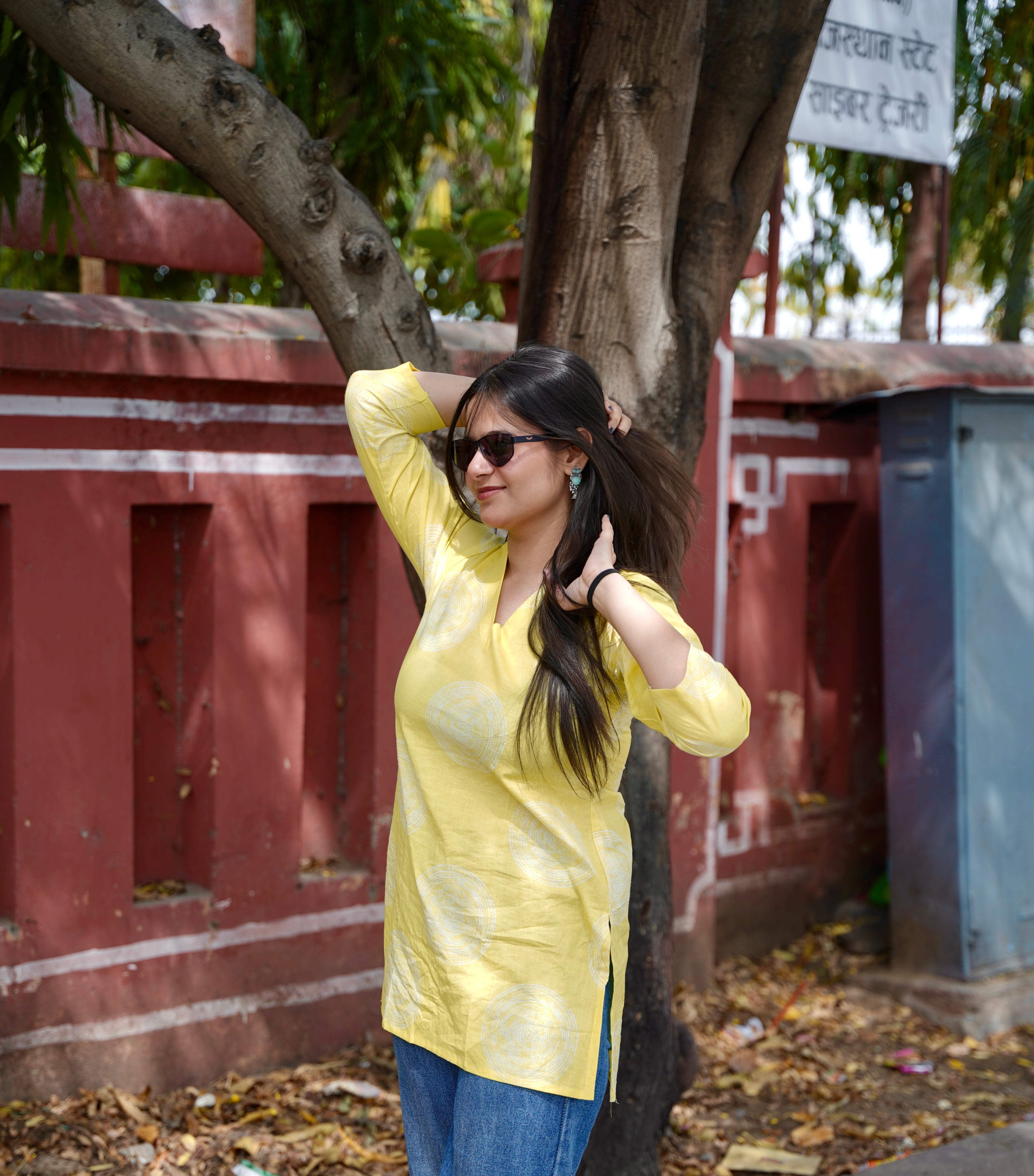 Desi Summer - Lemon Yellow