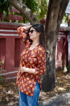 Desi Summer- Brick Red