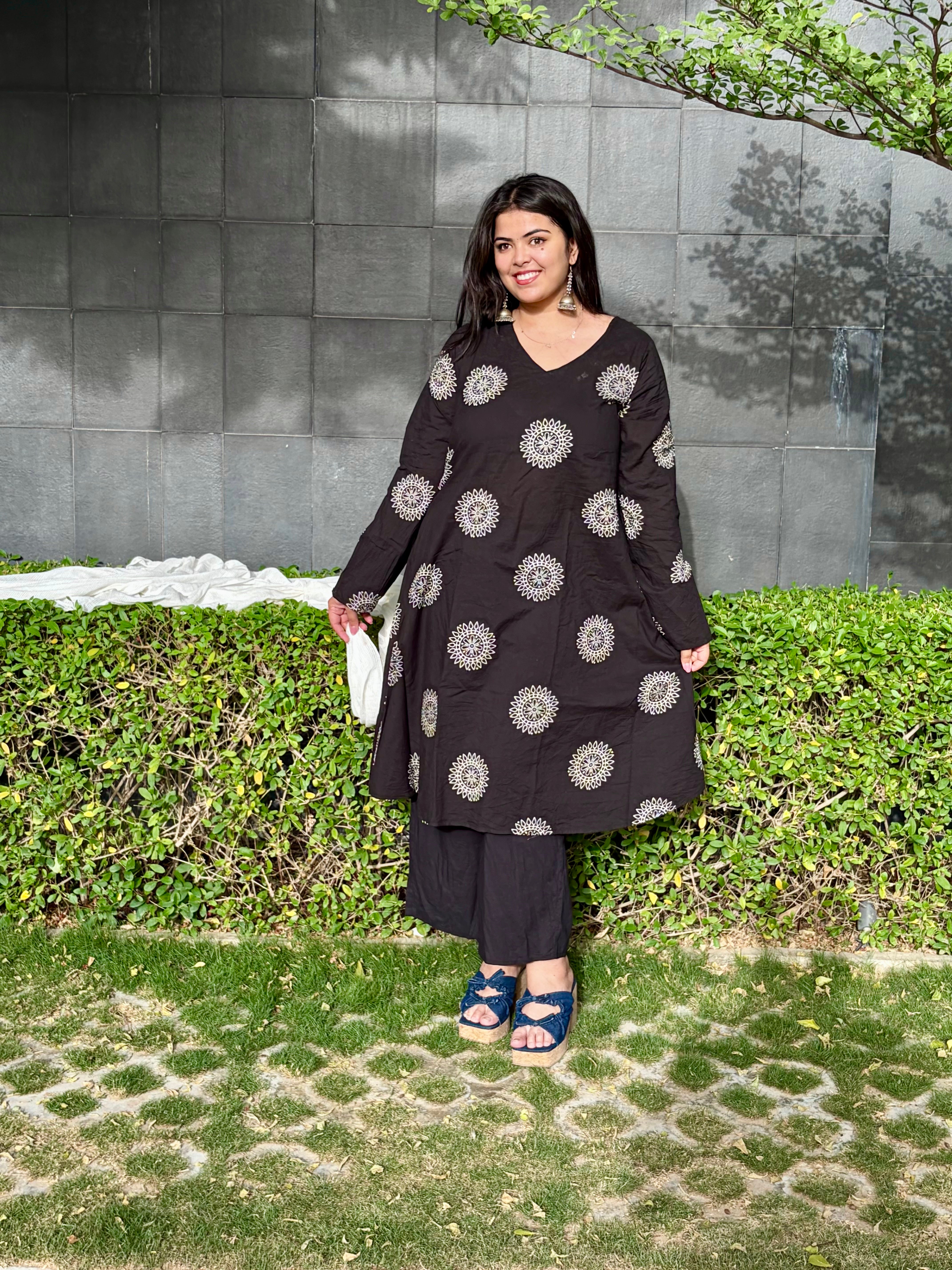 Kashish - Black Kurti Set