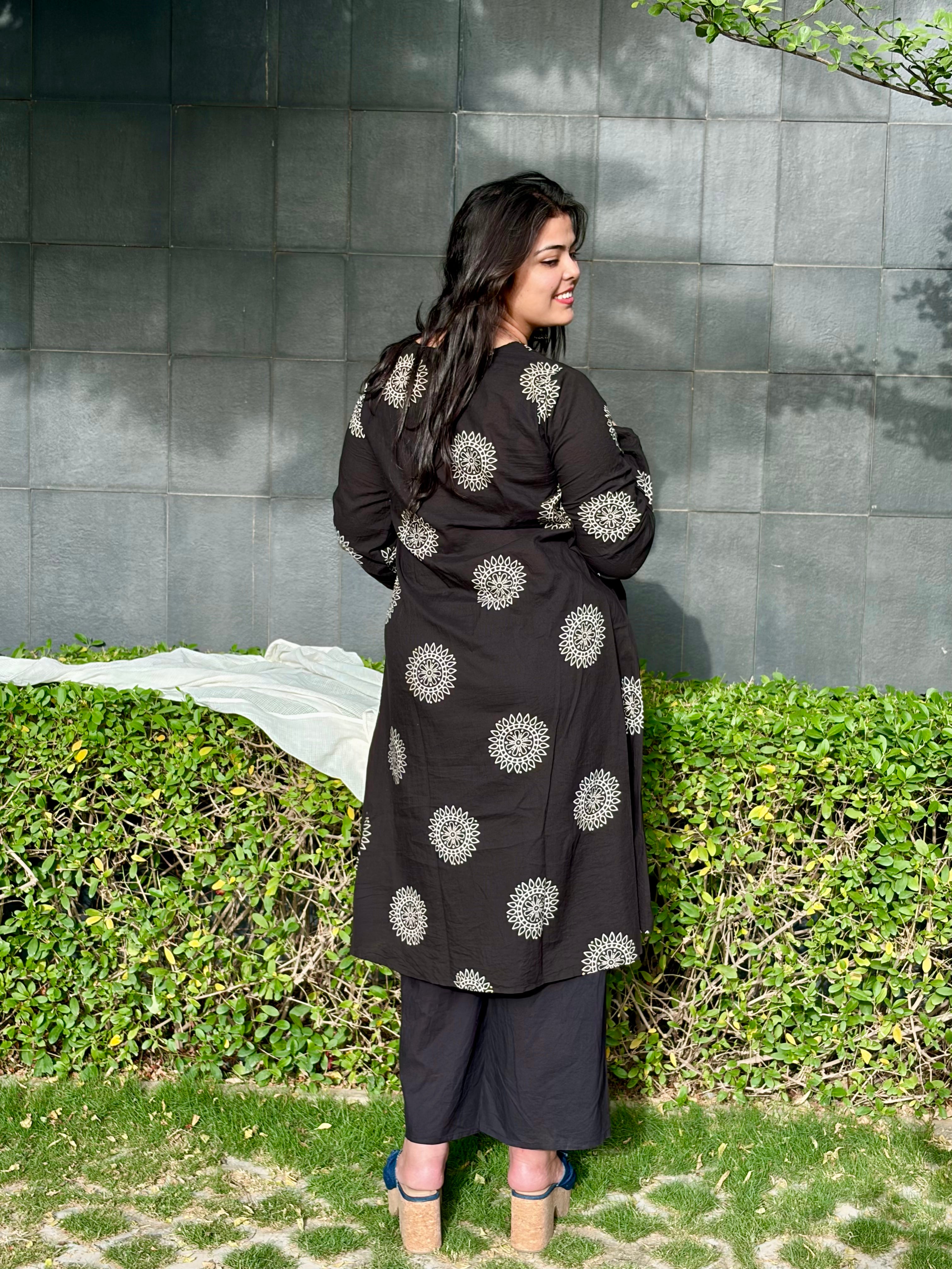 Kashish - Black Kurti Set