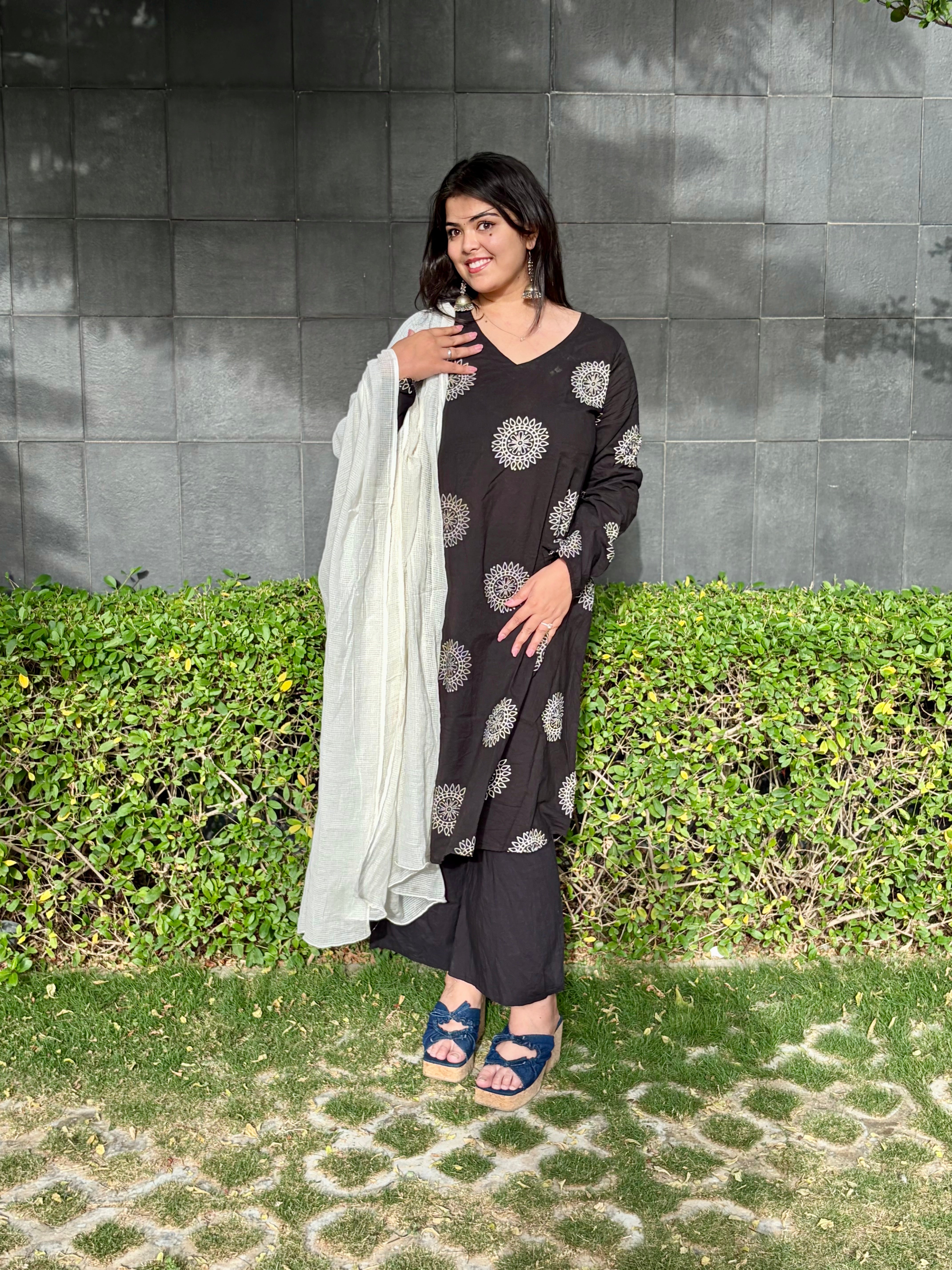 Kashish - Black Kurti Set