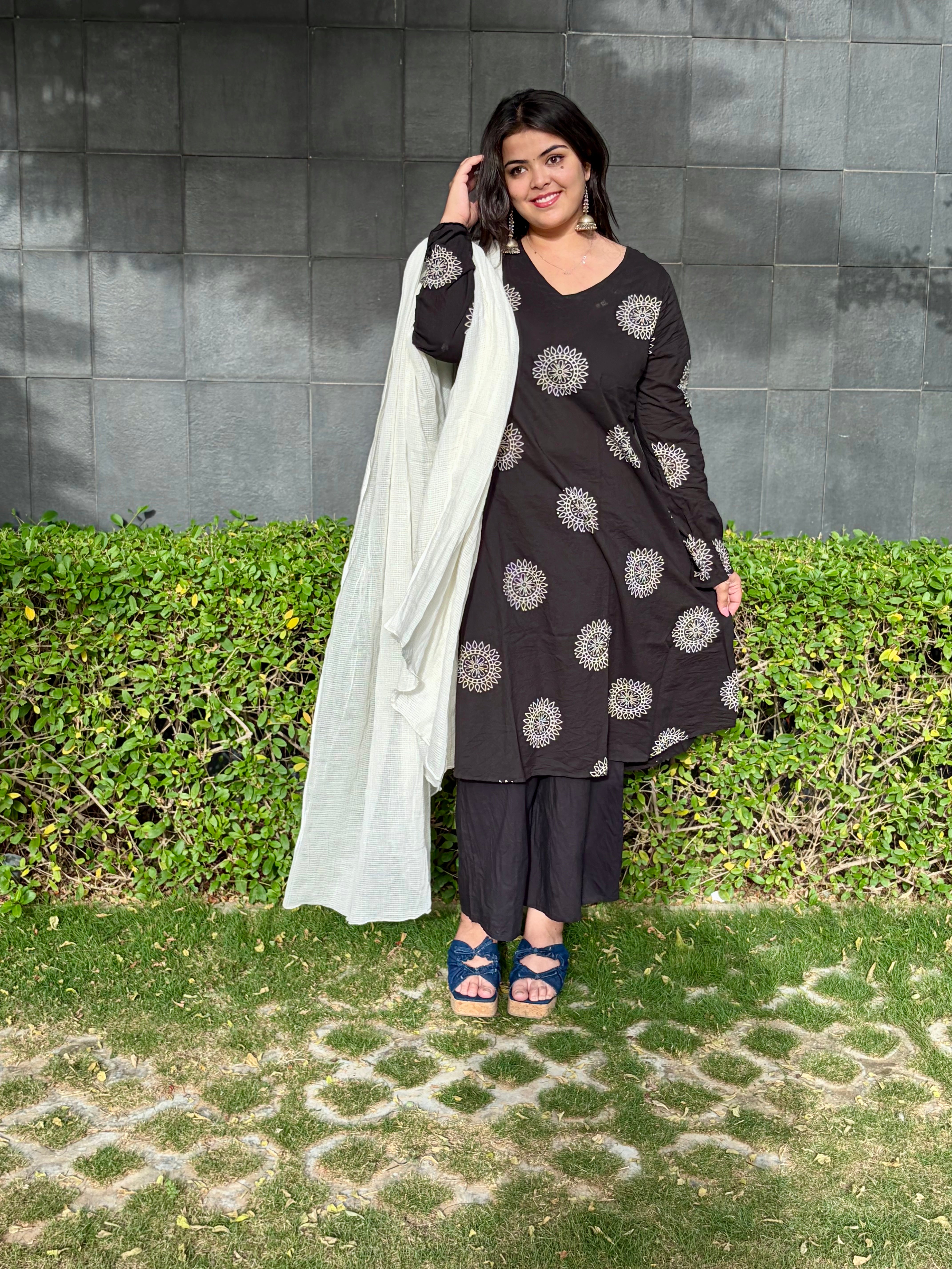 Kashish - Black Kurti Set