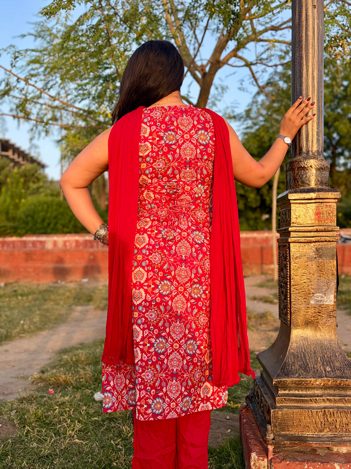 Sanskari Rebel - Red