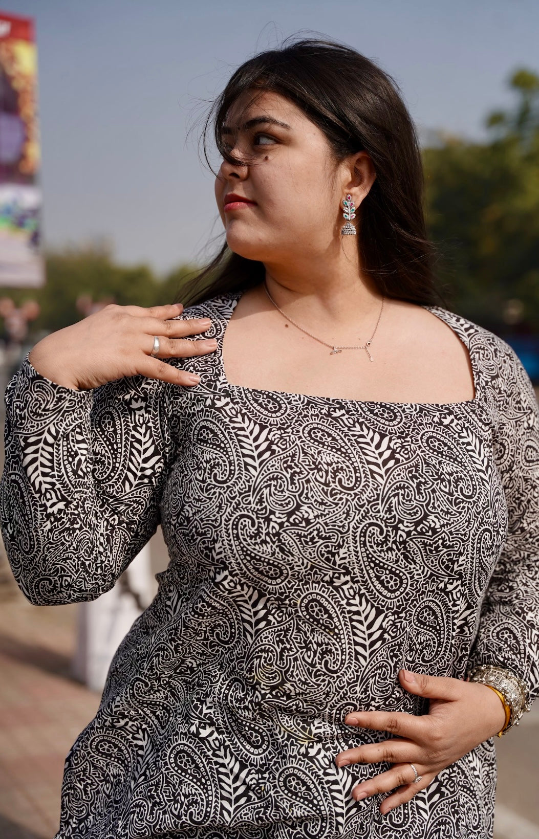 Jhilmil Long Kurti