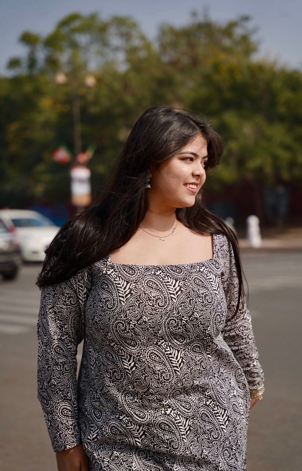 Jhilmil Long Kurti