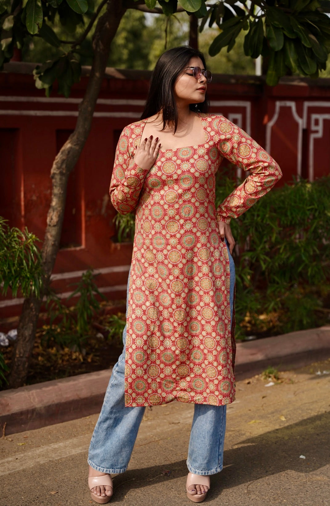 Madhubala Long Kurti