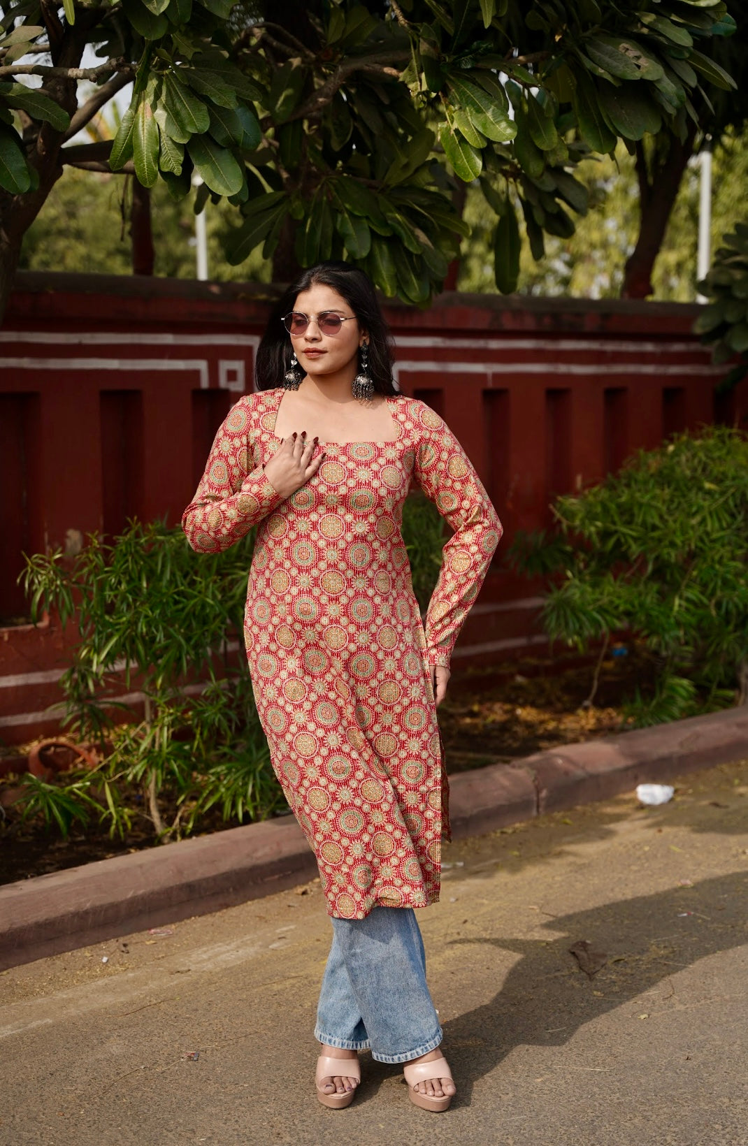 Madhubala Long Kurti