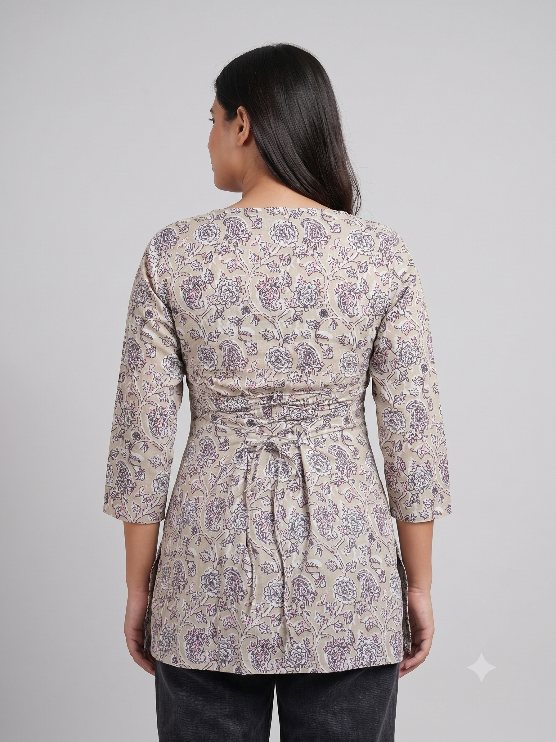 Short Kurti Square Neck - Arohi