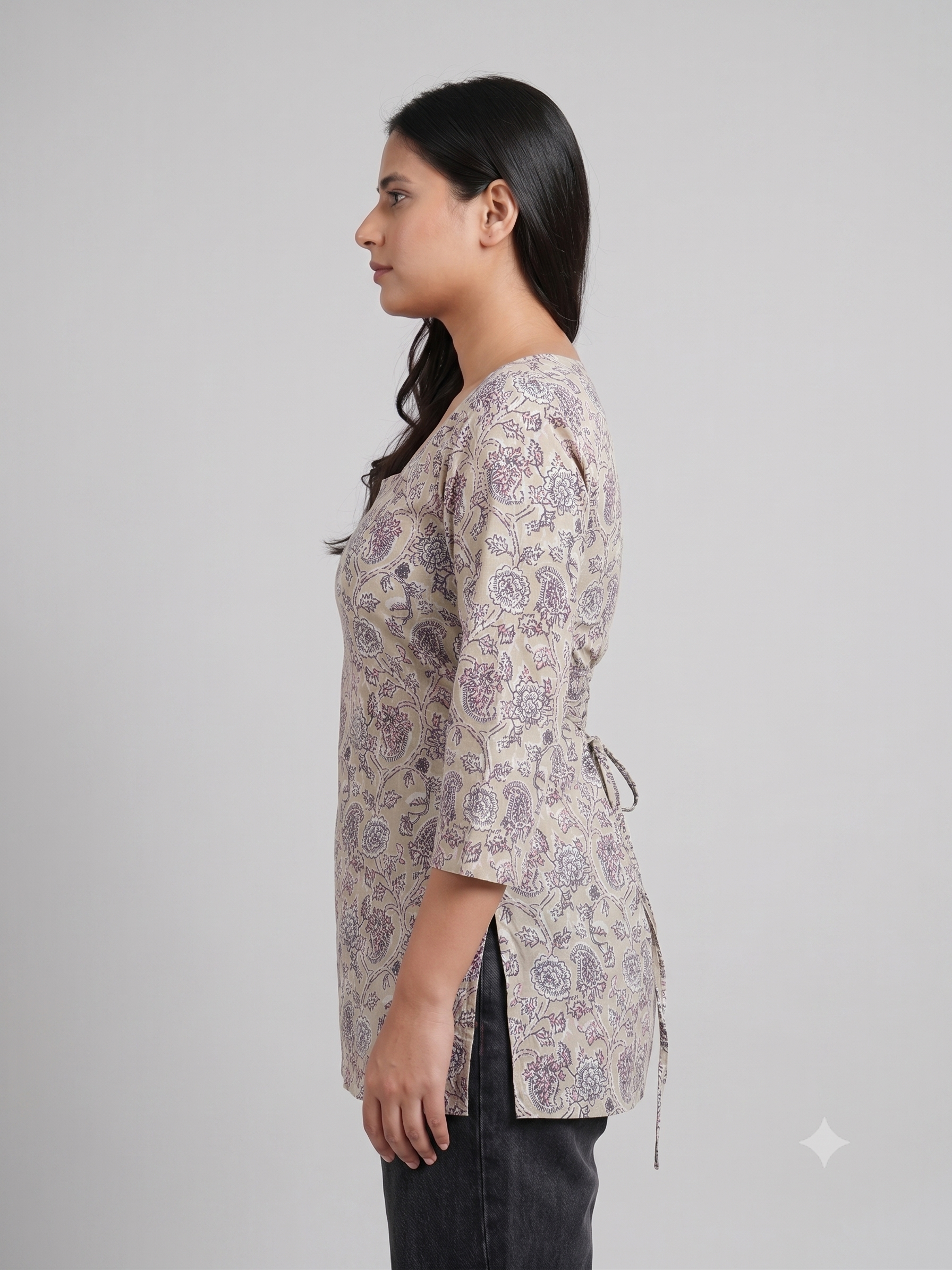 Short Kurti Square Neck - Arohi