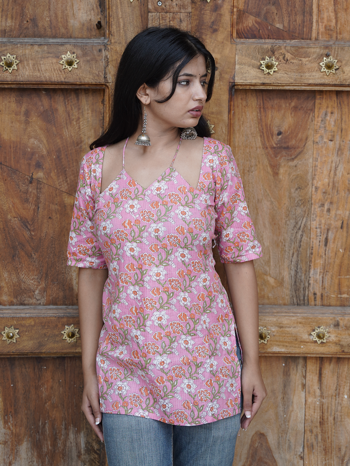 Elegant Bipasha Short Kurti with modern design