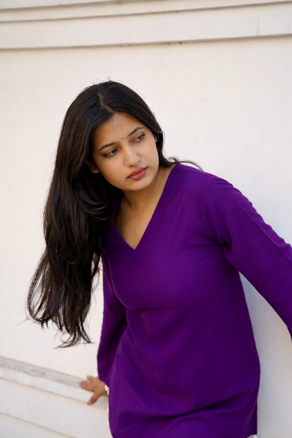 Niharika - Purple