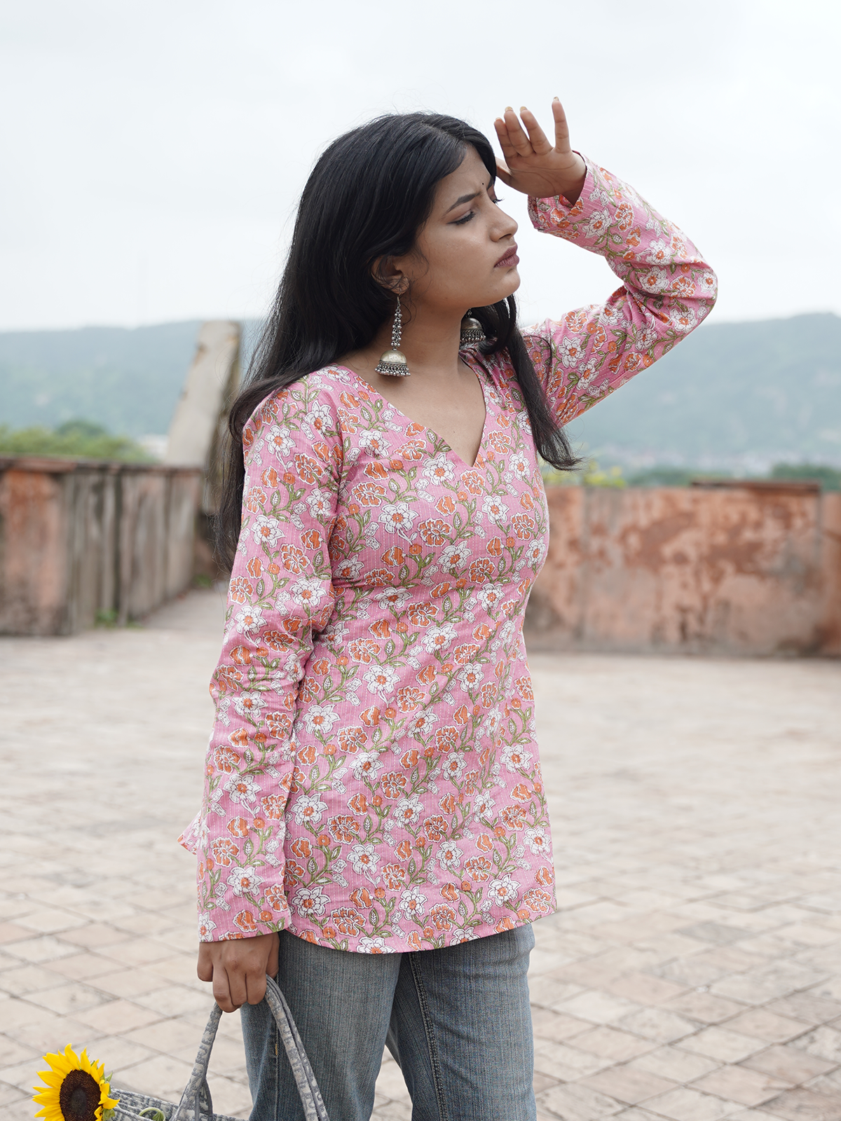 Elegant Geet Short Kurti with modern design