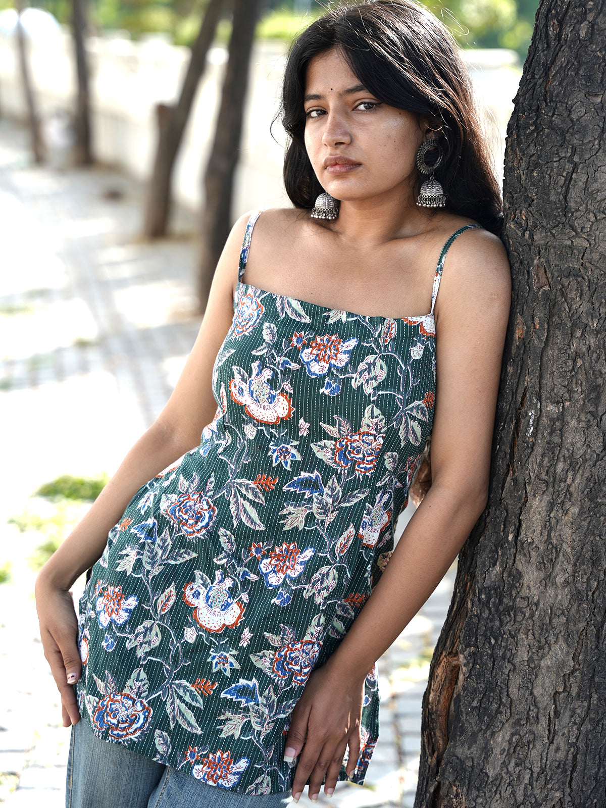 Designer Kiva Short Kurti for festive occasions