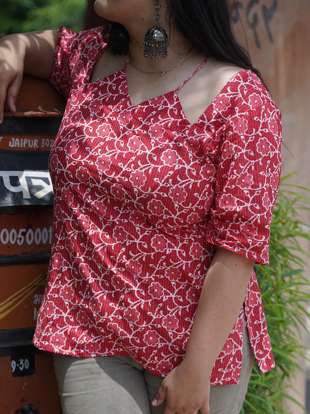 Elegant Laila Short Kurti with modern design