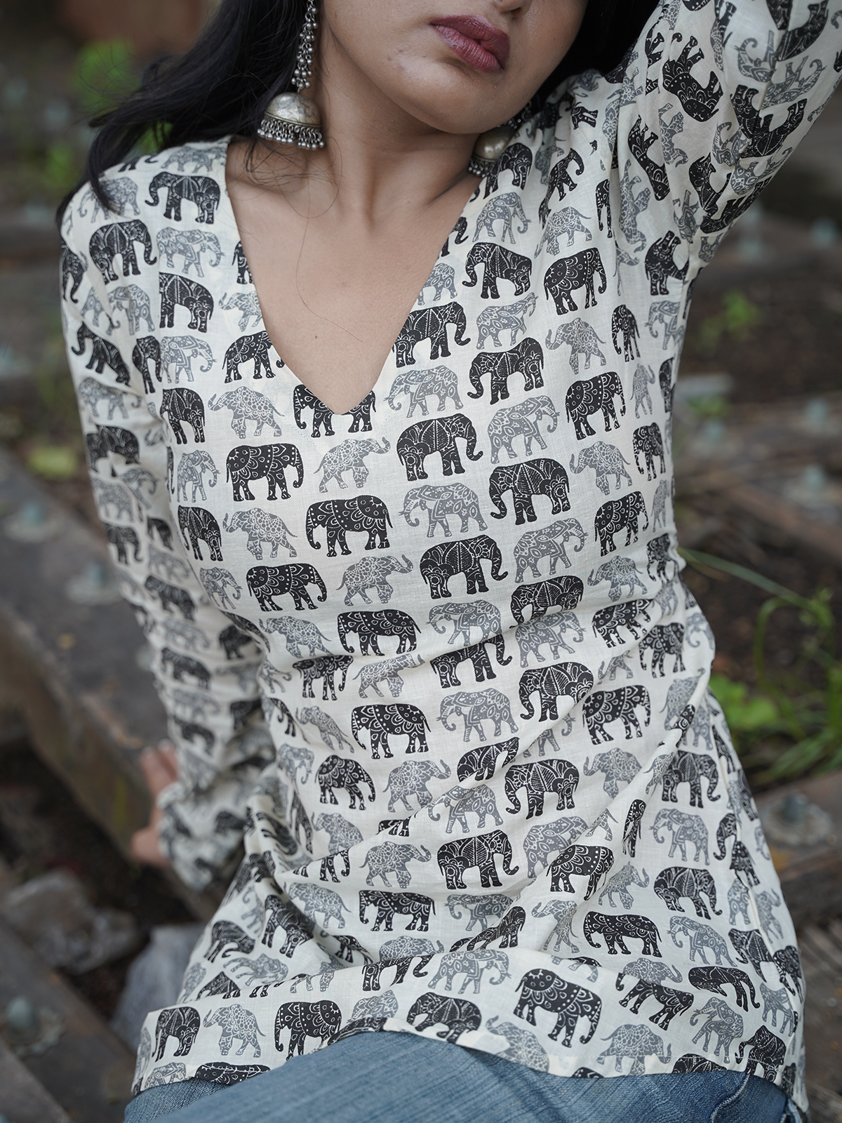 Cotton Param Sundry Short Kurti for everyday comfort