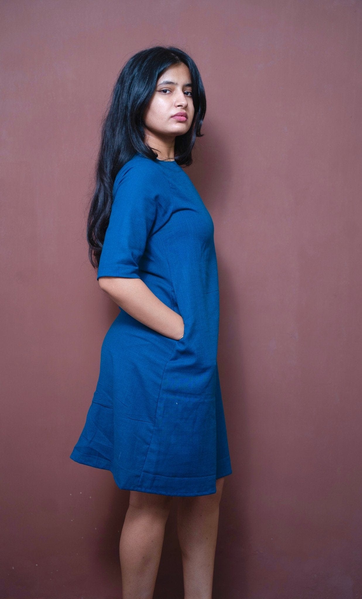 Sapphire Blue Box - Dress - Muskan Sharma